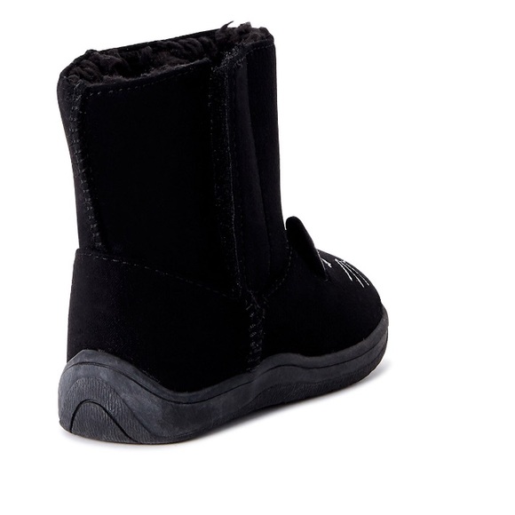 New with Tags Wonder Nation Black Baby Boots - Picture 4 of 7